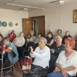 Kristian Vigenin congratulated the women from the Home for Elderly People in Gorna Banya