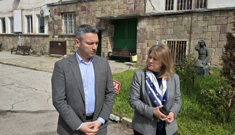 Kristian Vigenin visited the St Ivan Rilski State Psychiatric Hospital