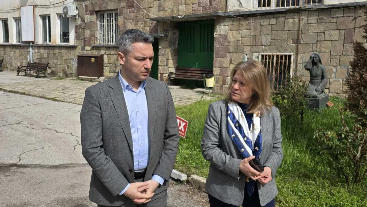 Kristian Vigenin visited the St Ivan Rilski State Psychiatric Hospital