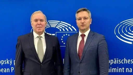 Kristian Vigenin met the Ambassador of Azerbaijan in Brussels Vaqif Sadiqov - photo 2