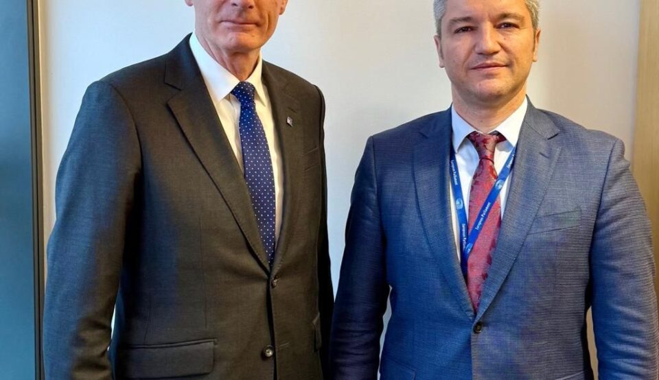 Kristian Vigenin talked with the ambassador of Australia in Brussels Angus Campbell