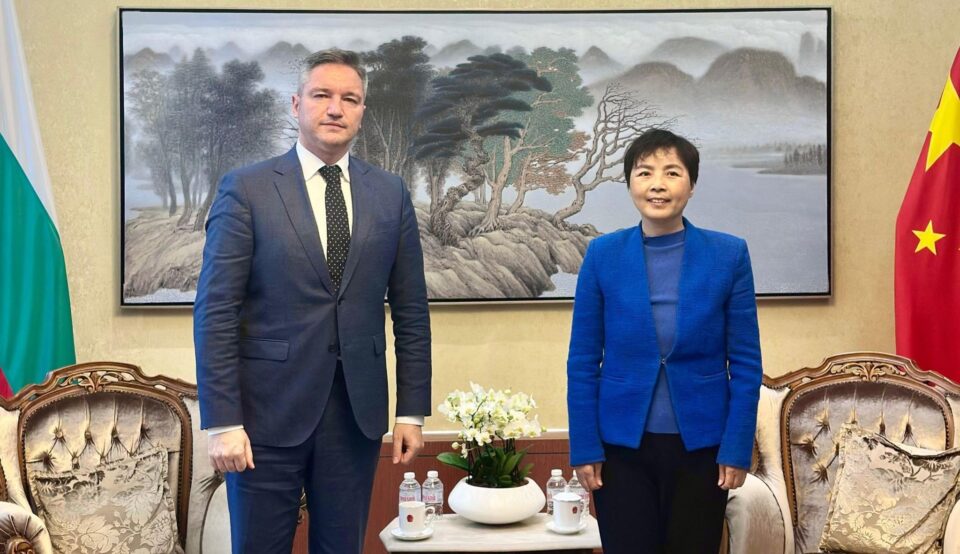 Vigenin discussed bilateral relations, new technologies and the role of the EU and China in the global order with the Chinese ambassador