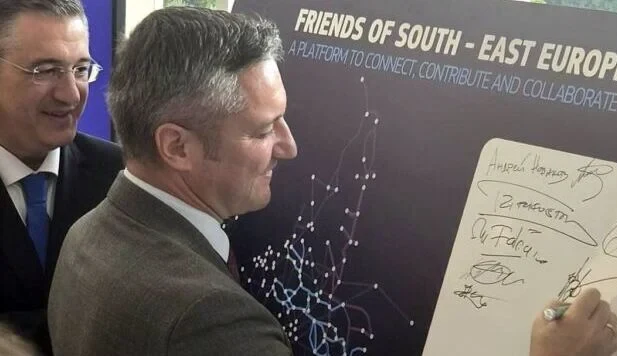 Signing of the “Friends of South-East Europe” initiative, which Kristian Vigenin has joined