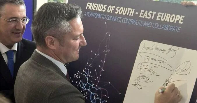 Signing of the “Friends of South-East Europe” initiative, which Kristian Vigenin has joined