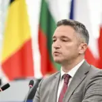 Кристиан Вигенин говори в пленарната зала на Европейския парламент в Страсбург